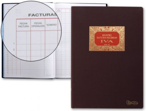 Livro miquelrius n 65 folio 100 folhas-faturas recebidas em castelhano , Miquelrius , 4679 , 8422593050651